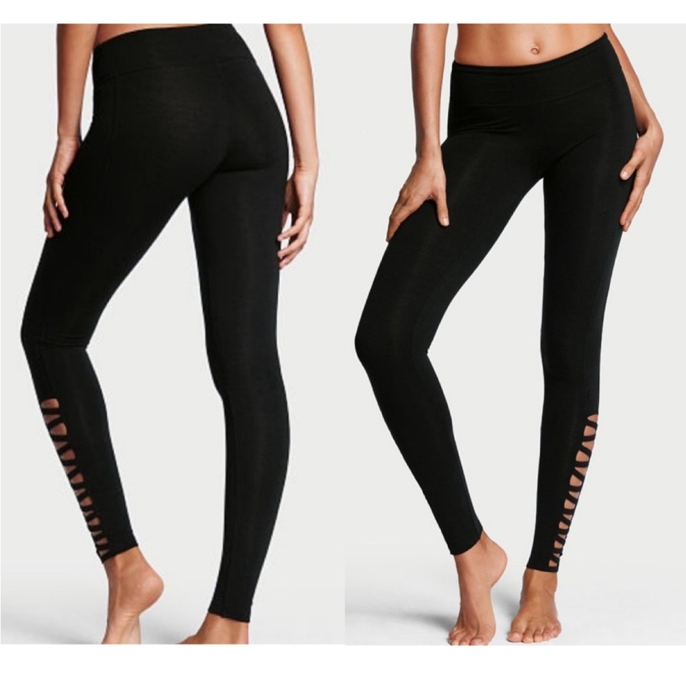 VS sport black leggings size Large